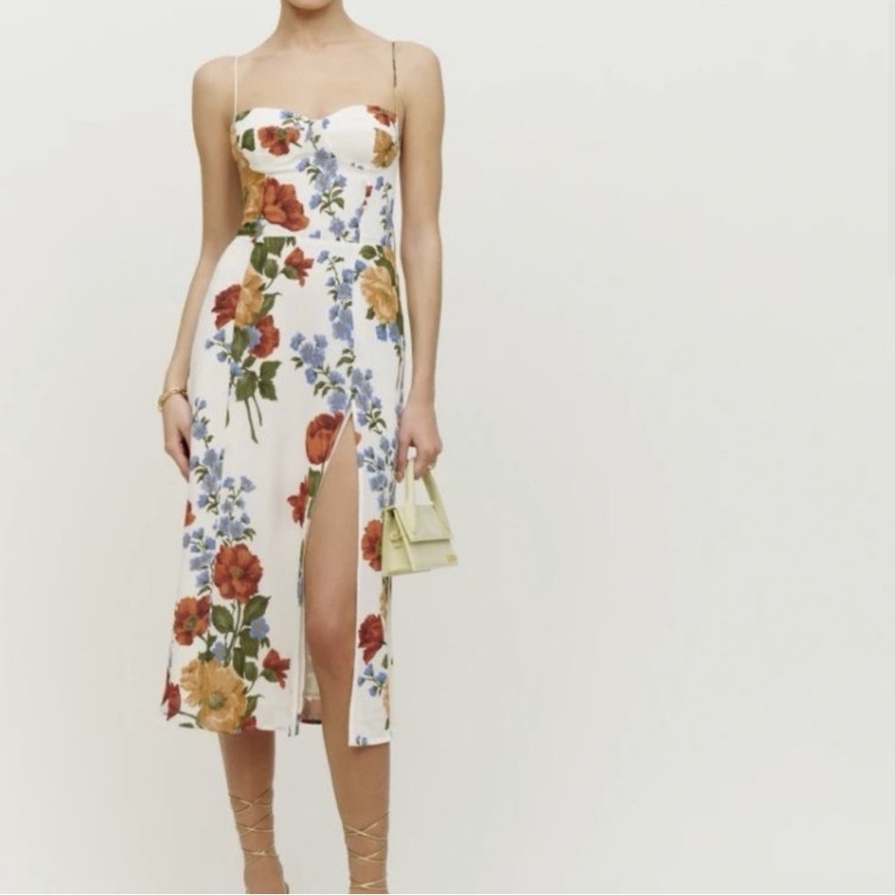 Floral Spaghetti Strap Dress